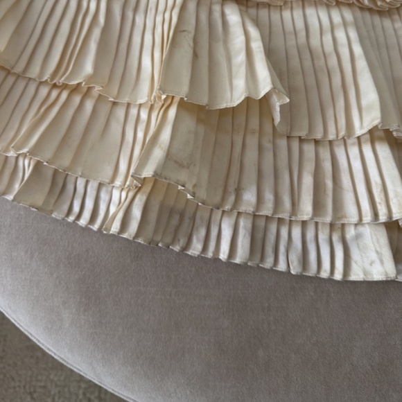 VERA WANG COUTURE DUCHESSE SATIN WEDDING DRESS - Picture 6 of 7